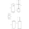 Комплект аксессуаров для санузла GEBERIT BEMETA OMEGA 102313067/104212012 102313067-104212012