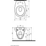 Комплект GEBERIT DUOFIX 458.124.21.1 UP100 с подвесным унитазом KOLO IDOL M1310000U с крышкой-сиденьем 458.124.21.10