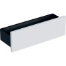 Настенная полка GEBERIT SMYLE SQUARE 500.362.00.1 45 см белый темно-серый