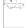 Раковина GEBERIT VARIFORM 500.714.01.2 50 см