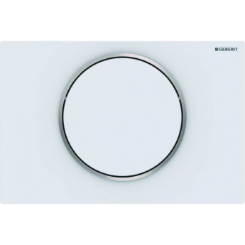 Смывная клавиша GEBERIT SIGMA 10 115.758.JT.5 не остаются отпечатки пальцев