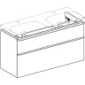 Тумба для комплекта GEBERIT SMYLE SQUARE 500.356.JR.1 118 см пекан