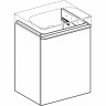 Тумба для комплекта GEBERIT SMYLE SQUARE 500.364.00.1 49 см белый глянец