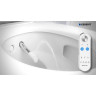 Унитаз-биде подвесной GEBERIT AQUACLEAN MERA CLASSIC 146.204.21.1 панель хром